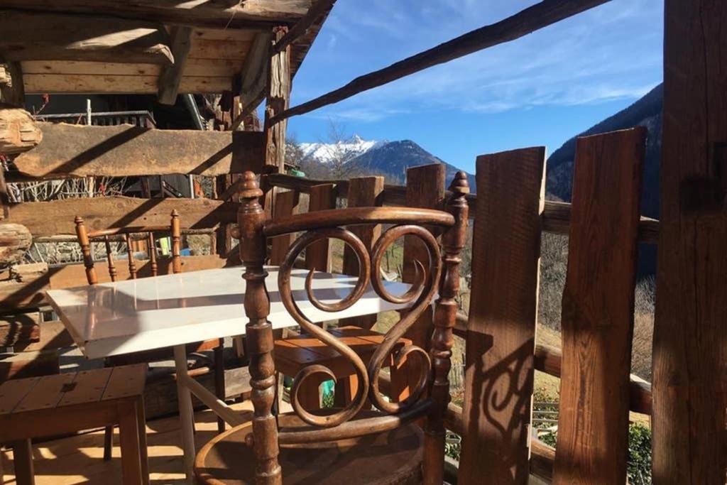 La Cabane De L'Homme Tranquille Le Tretien Eksteriør bilde